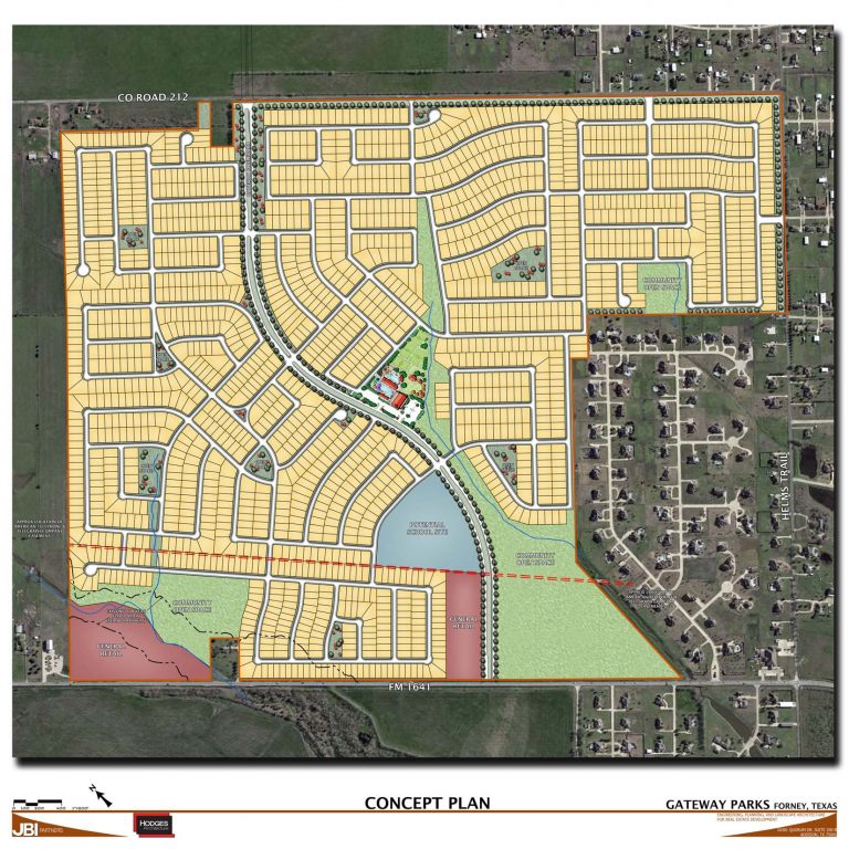 Gateway Parks Master Planned Community in Forney, TX